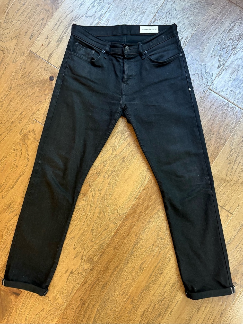 imogene + willie Barton Slim selvedge jeans – black – made in USA – men’s 29/32